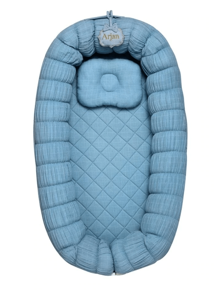 Sleel Cloud ( Blue ) + Roadster Baby Blanket