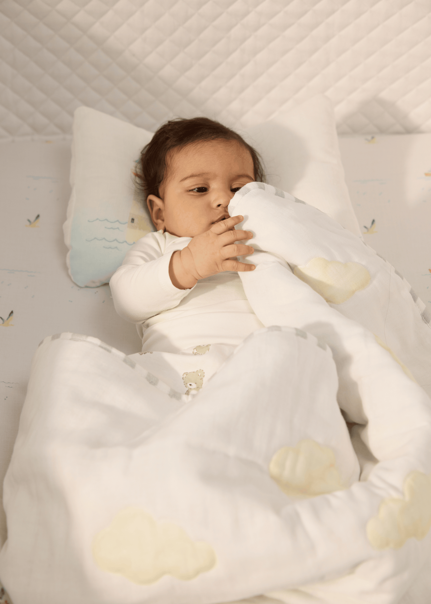 Riviera Cot Bedding Set