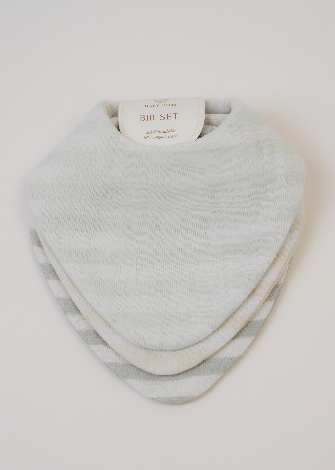 Set of 3 Bibs - Neutrals