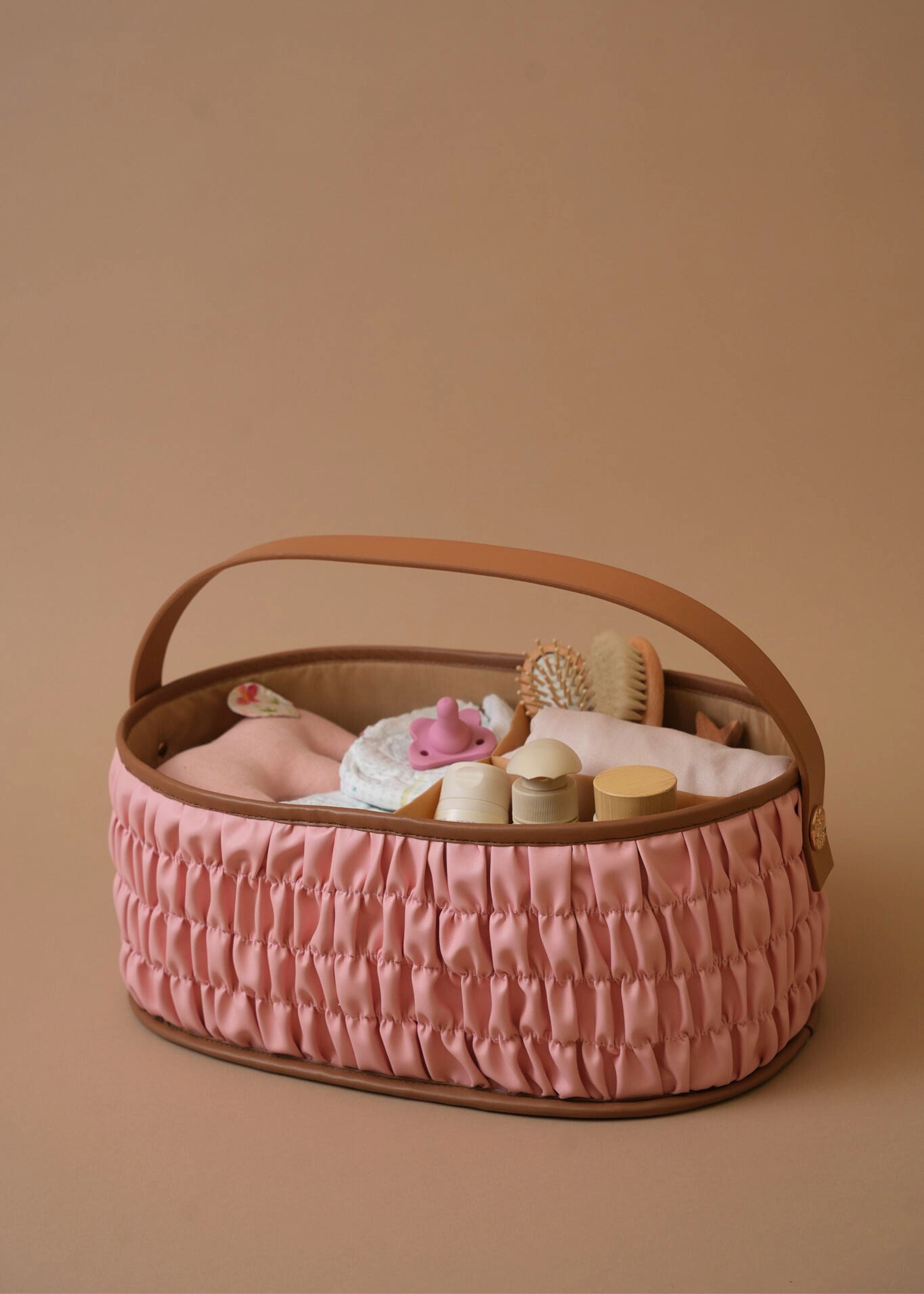 The Dune Diaper Caddy - Pink